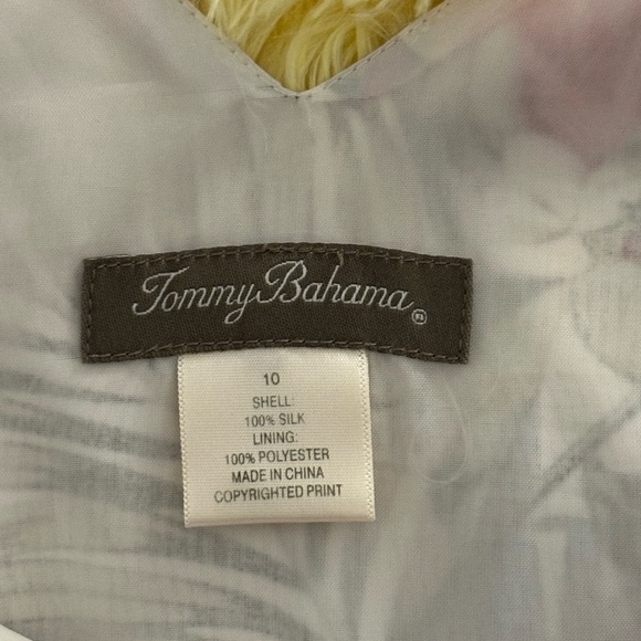 Tommy BAHAMA Floral shift dress. Size 10 fully lined - Picture 9 of 9